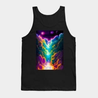 Funky Tie-dye Tank Top